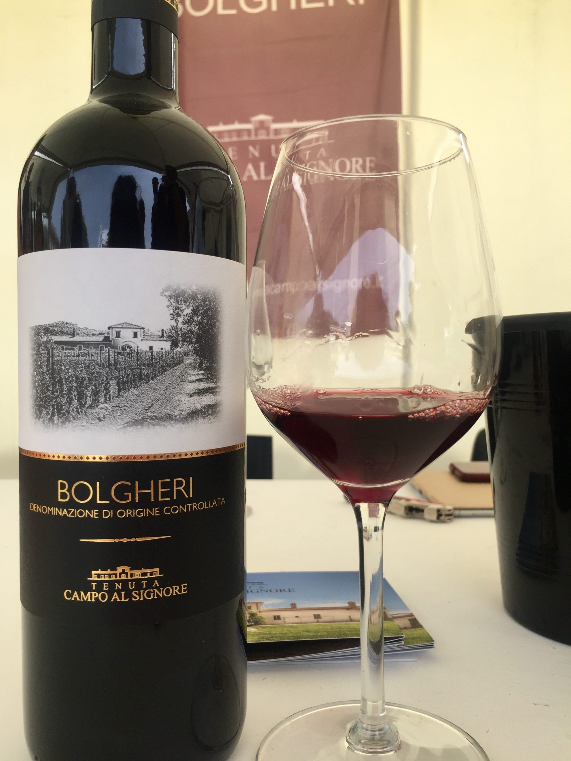 vini di Bolgheri merlot campo al Signore