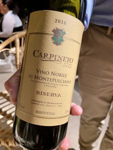 Carpineto Vino nobile di Montepulciano vini toscani