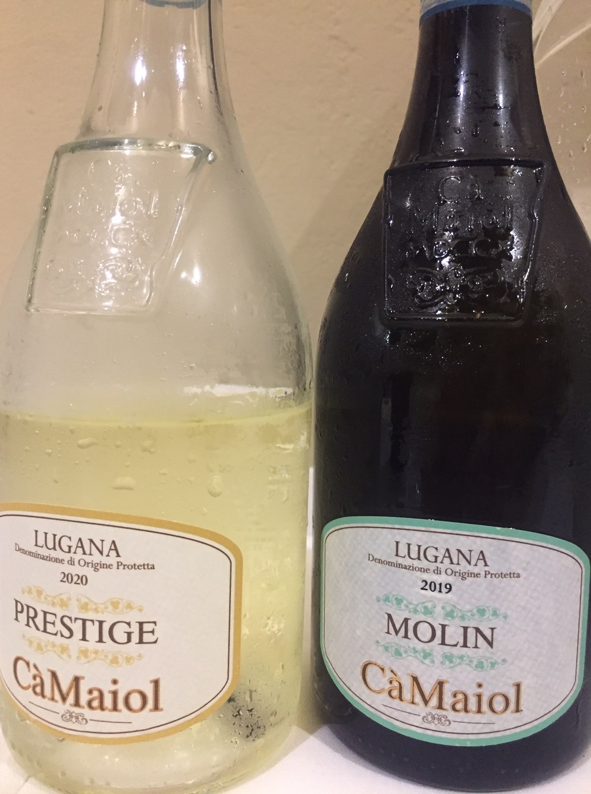 Bottiglie di Lugana, azienda Camaiol