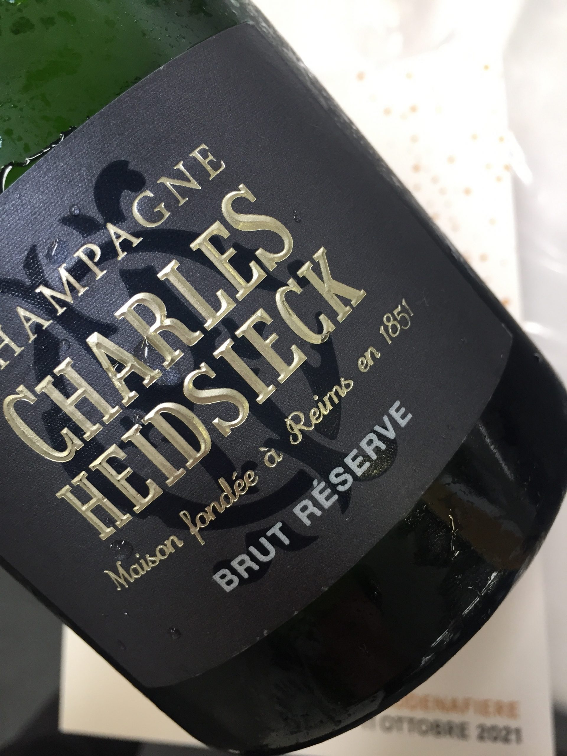 champagne charles Heidsieck brut reservè