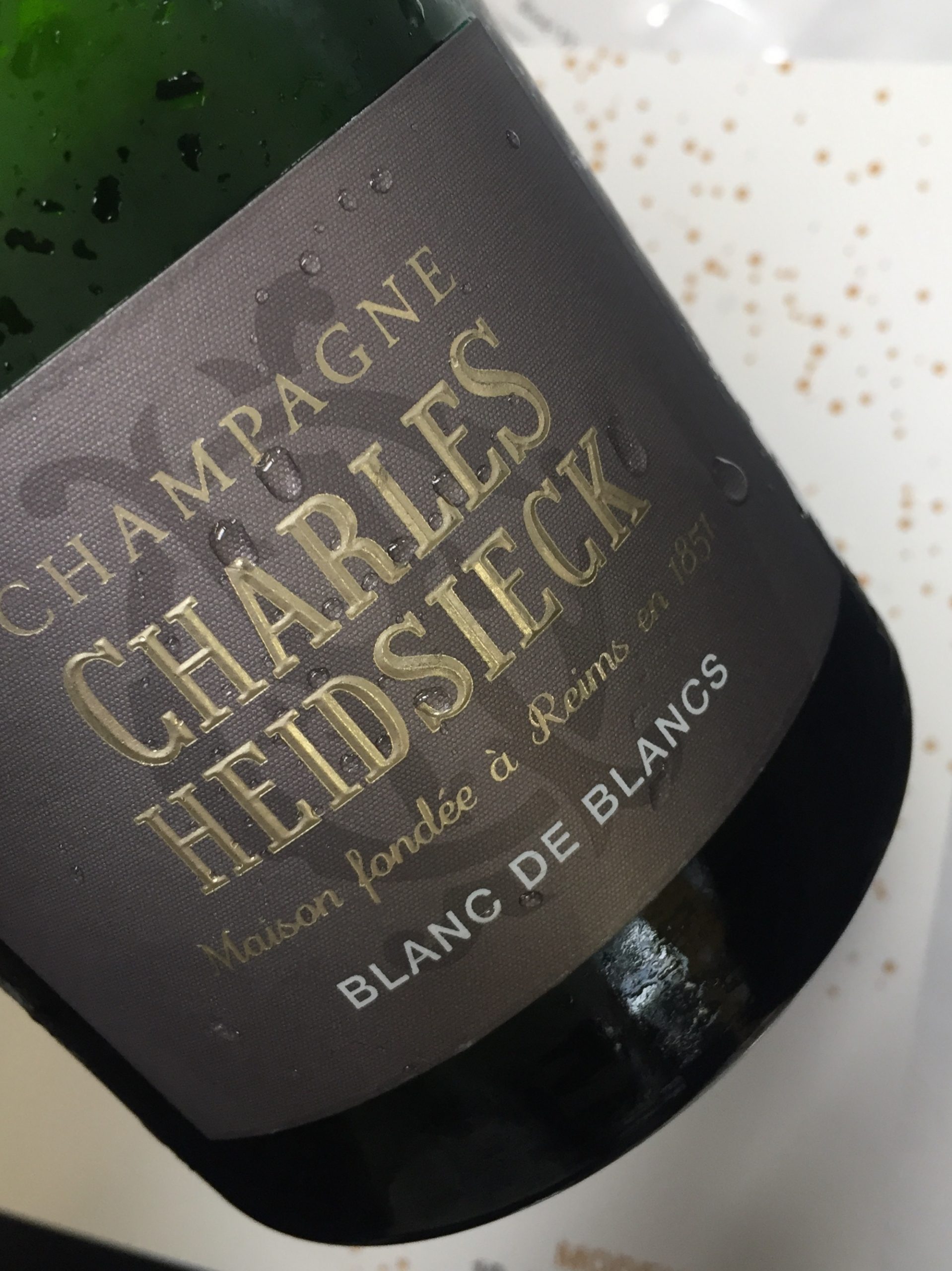 champagne charles Heidsieck blanc de blancs