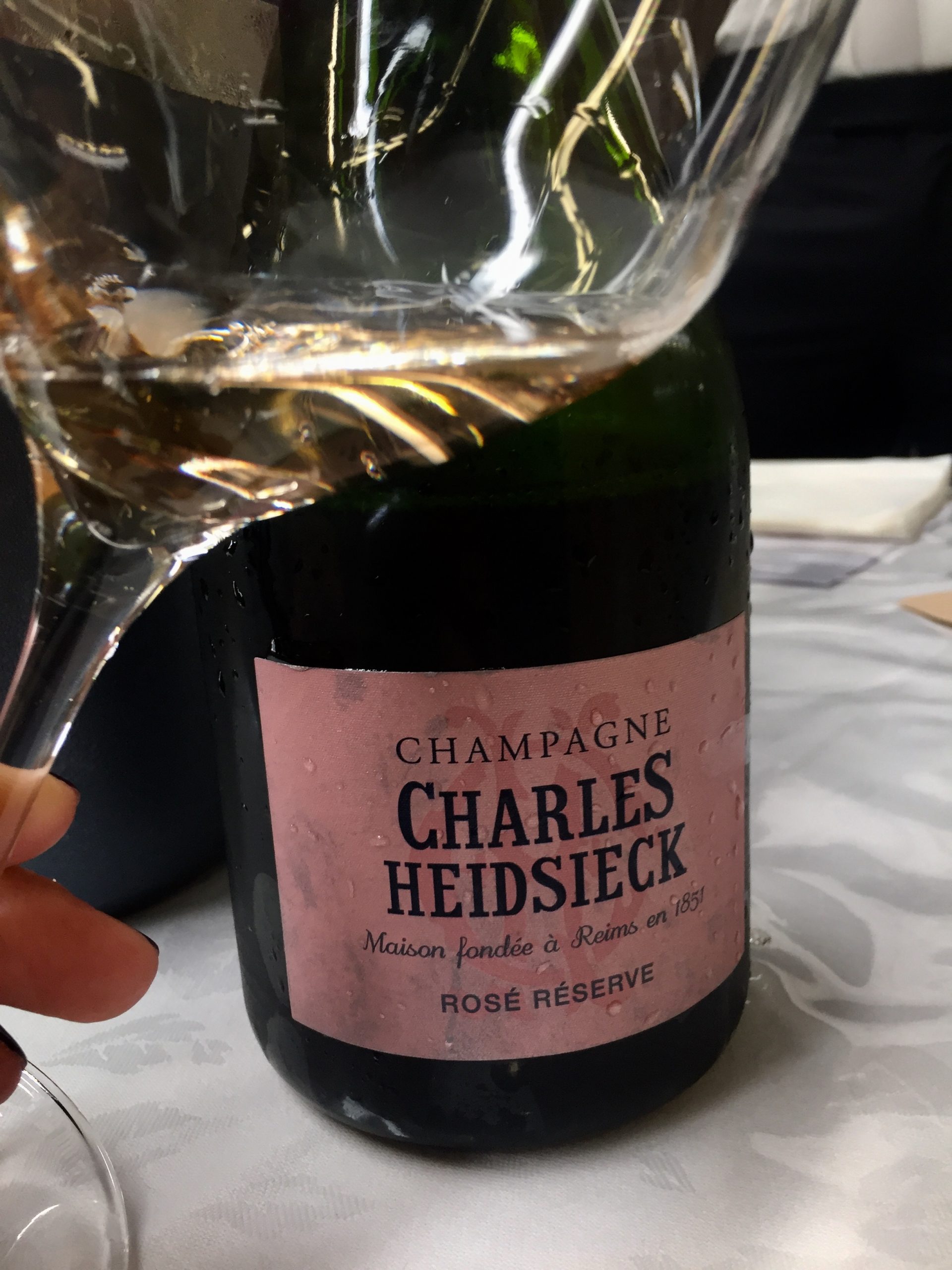 champagne charles Heidsieck rosè
