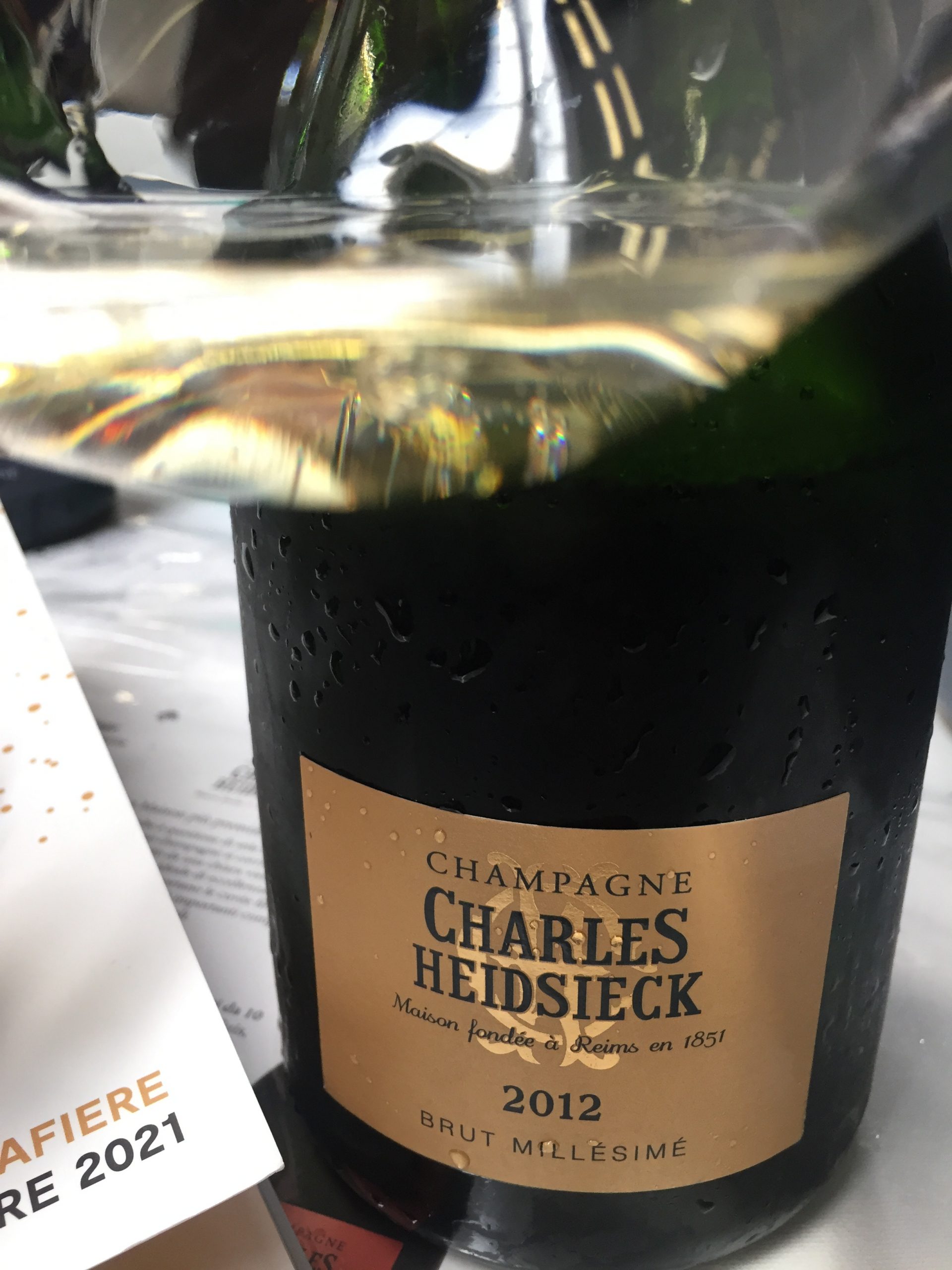 champagne charles Heidsieck brut millesimè