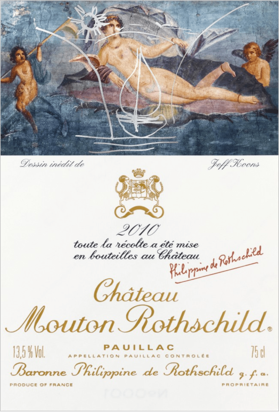 Château Mouton Rothschild Jeff Koons
